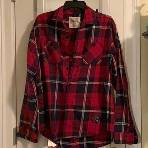 Oversized button up flannel